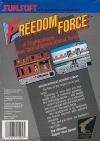 Freedom Force Box Art Back